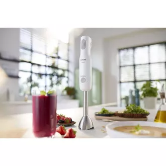 Blender kielichowy Philips Daily Collection ProMix HR2546/00, 700 W, funkcja Turbo, ergonomiczna konstrukcja, biały Blender kielichowy Philips Daily Collection ProMix HR2546/00, 700 W, funkcja Turbo, ergonomiczna konstrukcja, biały