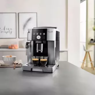 Automatyczny ekspres do kawy DeLonghi Magnifica S Smart ECAM 250.23.SB, 1450 W, 15 bar, wbudowany młynek, srebrny