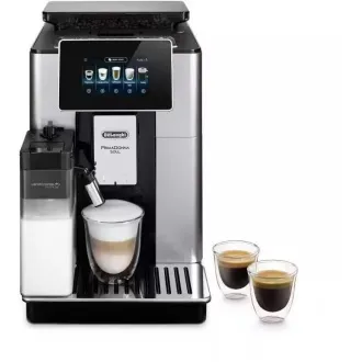 DeLonghi PrimaDonna Soul ECAM 610.55.SB automatyczny ekspres do kawy, 1450 W, 19 bar, wbudowany młynek, inteligentny system mleka