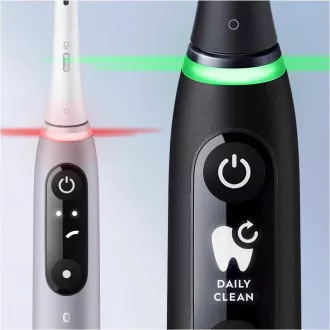Szczoteczka elektryczna Oral-B iO6, magnetyczna, 5 trybów, wyświetlacz, sztuczna inteligencja, timer, czarna