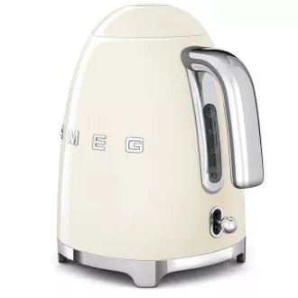 Czajnik elektryczny Smeg KLF03CREU, 1, 7 l, (7 filiżanek), 2400 W, styl lat 50-tych, kremowy
