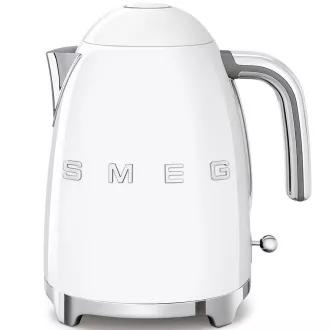 Smeg KLF03WHEU, czajnik elektryczny, 1, 7 l, (7 filiżanek), 2400 W, styl lat 50-tych, biały