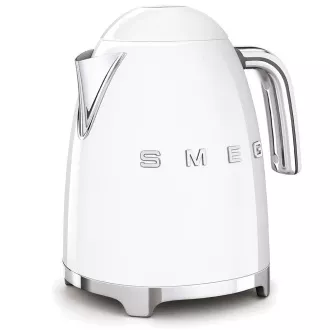 Smeg KLF03WHEU, czajnik elektryczny, 1, 7 l, (7 filiżanek), 2400 W, styl lat 50-tych, biały