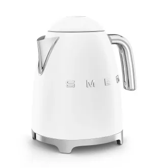Smeg KLF03WHMEU, czajnik elektryczny, 1, 7 l, (7 filiżanek), 2400 W, styl lat 50-tych, biały matowy