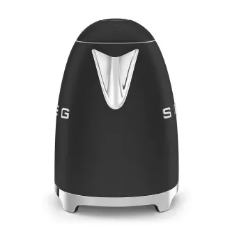 Smeg KLF03BLMEU, czajnik elektryczny, 1, 7 l, (7 filiżanek), 2400 W, styl lat 50-tych, czarny matowy