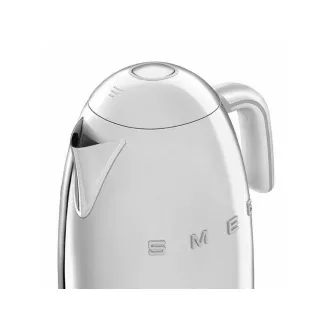 Czajnik elektryczny Smeg KLF04SSEU, 1, 7 l (7 filiżanek), 2400 W, 50s style, regulacja temperatury, 7 programów, chrom