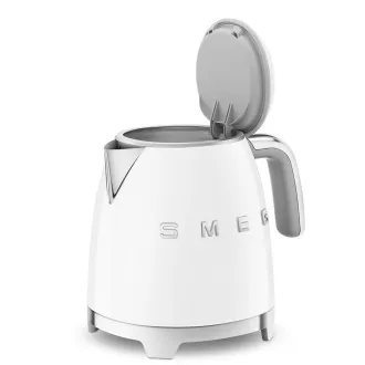 Smeg KLF05WHEU, mini czajnik, 0, 8 l / 3 filiżanki, 1400 W, styl lat 50-tych, biały