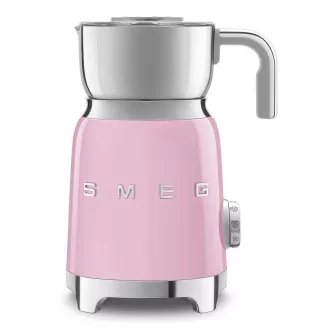 Smeg MFF11PKEU, spieniacz do mleka, 500 W, 600 ml / 2,5 filiżanki, gorąca czekolada / mleko, lekka pianka, różowy Smeg MFF11PKEU, spieniacz do mleka, 500 W, 600 ml / 2,5 filiżanki, gorąca czekolada / mleko, lekka pianka, różowy