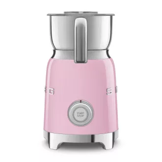 Smeg MFF11PKEU, spieniacz do mleka, 500 W, 600 ml / 2,5 filiżanki, gorąca czekolada / mleko, lekka pianka, różowy Smeg MFF11PKEU, spieniacz do mleka, 500 W, 600 ml / 2,5 filiżanki, gorąca czekolada / mleko, lekka pianka, różowy