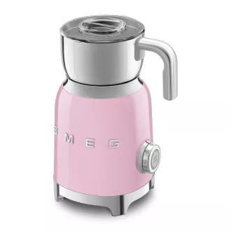Smeg MFF11PKEU, spieniacz do mleka, 500 W, 600 ml / 2,5 filiżanki, gorąca czekolada / mleko, lekka pianka, różowy Smeg MFF11PKEU, spieniacz do mleka, 500 W, 600 ml / 2,5 filiżanki, gorąca czekolada / mleko, lekka pianka, różowy