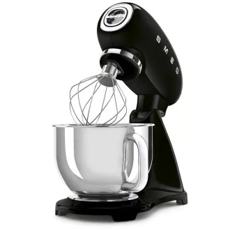 Robot kuchenny Smeg SMF03BLEU, 800 W, 4, 8 l, misa ze stali nierdzewnej, 10 programów, Full-Color czarny