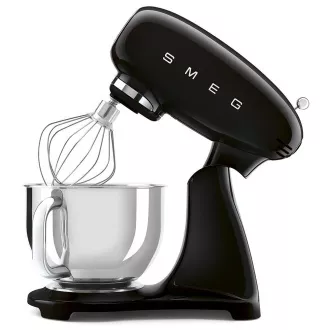 Robot kuchenny Smeg SMF03BLEU, 800 W, 4, 8 l, misa ze stali nierdzewnej, 10 programów, Full-Color czarny