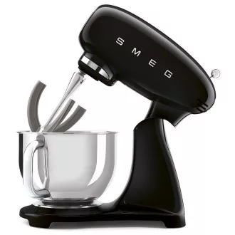 Robot kuchenny Smeg SMF03BLEU, 800 W, 4, 8 l, misa ze stali nierdzewnej, 10 programów, Full-Color czarny