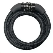 Spiralne szyfrowe zapięcie rowerowe Master Lock 8143EURDPRO - 1, 2 m