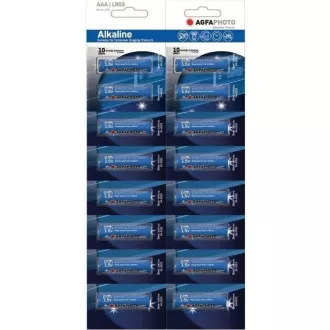 Bateria alkaliczna AgfaPhoto Power LR03/AAA, blister 16szt