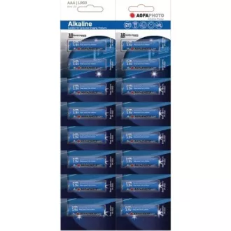 Bateria alkaliczna AgfaPhoto Power LR03/AAA, blister 16szt