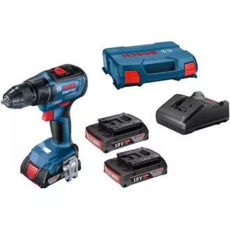 BOSCH GSR 18V-50, akumulatorowa wkrętarko-wiertarka, 0 - 460 / 0 - 1.800 obr/min, 10 mm BOSCH GSR 18V-50, akumulatorowa wkrętarko-wiertarka, 0 - 460 / 0 - 1.800 obr/min, 10 mm