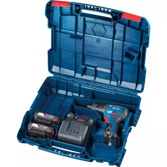 BOSCH GSR 18V-50, akumulatorowa wkrętarko-wiertarka, 0 - 460 / 0 - 1.800 obr/min, 10 mm BOSCH GSR 18V-50, akumulatorowa wkrętarko-wiertarka, 0 - 460 / 0 - 1.800 obr/min, 10 mm