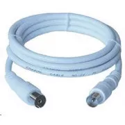 Kabel antenowy PREMIUMCORD TV 10m (koncentryczny, M/F, 75 Ohm)