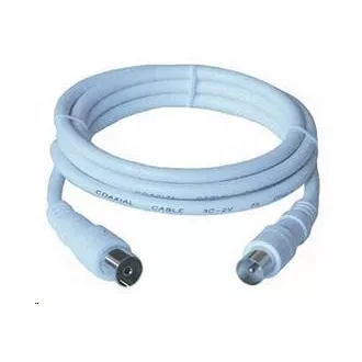Kabel antenowy PREMIUMCORD TV 10m (koncentryczny, M/F, 75 Ohm) Kabel antenowy PREMIUMCORD TV 10m (koncentryczny, M/F, 75 Ohm)
