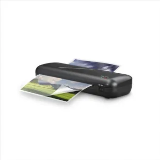 Hama Basic 4 w 1, laminator formatu DIN A4, w zestawie z nożem, zaokrąglaczem narożników i 20 foliami Hama Basic 4 w 1, laminator formatu DIN A4, w zestawie z nożem, zaokrąglaczem narożników i 20 foliami