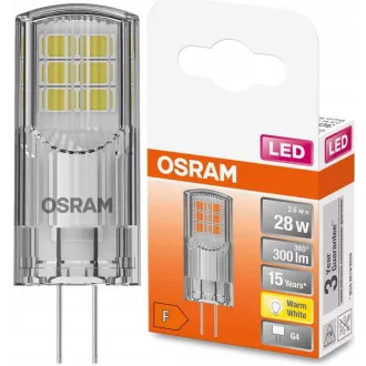 OSRAM LED PIN 30 G4 2, 6W/827 12V ciepły