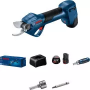 BOSCH Pro Pruner, sekator akumulatorowy, 25 mm, 12, 0 V, szybka ładowarka