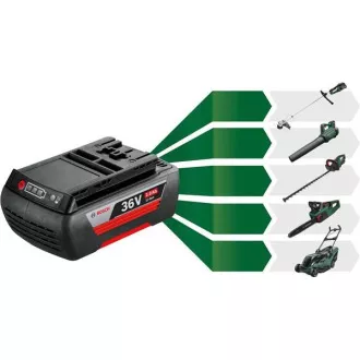 BOSCH AdvancedLeafBlower 36V-750, akumulatorowa dmuchawa do liści, 36 V, prędkość 100-200 km/h, akumulator 2,0 Ah