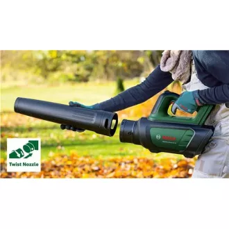 BOSCH AdvancedLeafBlower 36V-750, akumulatorowa dmuchawa do liści, 36 V, prędkość 100-200 km/h, akumulator 2,0 Ah