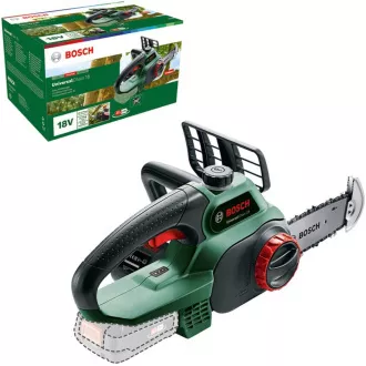BOSCH UniversalChain 18, akumulatorowa pilarka łańcuchowa, 18 V, prowadnica 20 cm, prędkość cięcia 4,5 m/s BOSCH UniversalChain 18, akumulatorowa pilarka łańcuchowa, 18 V, prowadnica 20 cm, prędkość cięcia 4,5 m/s