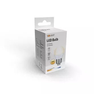 Żarówka LED Solight, miniglobe, 4W, E27, 3000K, 340lm