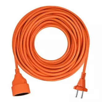 Przewód ruchomy Solight 1z - złącze, 10m, 2 x 1, 5mm2, pomarańczowy