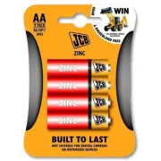 JCB bateria cynkowo-chlorkowa R06, blister 4 szt.