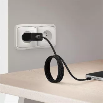 Magnetyczny kabel Solight USB-C 3.1, złącze USB-C - złącze USB-C, 1 m