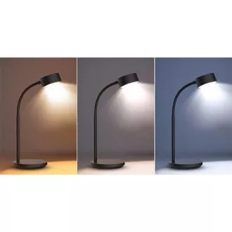 Lampa stołowa LED Solight, 4, 5W, 300lm, 3CCT, czarna, podstawa Lampa stołowa LED Solight, 4, 5W, 300lm, 3CCT, czarna, podstawa