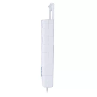 Listwa przeciwprzepięciowa Solight, 8z, USB A C, 2m, biała Listwa przeciwprzepięciowa Solight, 8z, USB A C, 2m, biała