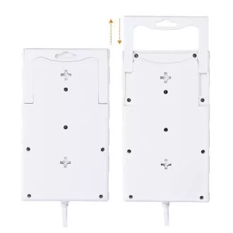 Listwa przeciwprzepięciowa Solight, 8z, USB A C, 2m, biała Listwa przeciwprzepięciowa Solight, 8z, USB A C, 2m, biała