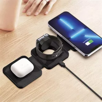 Ładowarka podróżna Solight 3w1, kompatybilna z MagSafe