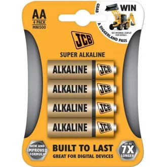 Bateria alkaliczna JCB SUPER LR06, blister 4 szt.