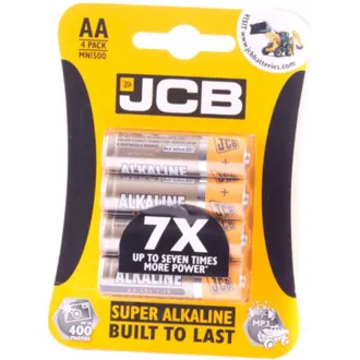 Bateria alkaliczna JCB SUPER LR06, blister 4 szt.