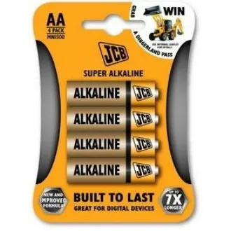 Bateria alkaliczna JCB SUPER LR06, blister 4 szt.