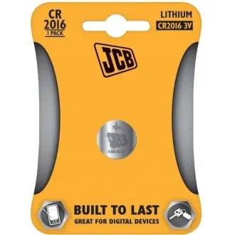 Bateria litowa guzikowa JCB CR2016, blister 1 szt.