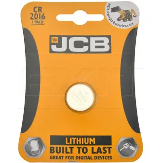 Bateria litowa guzikowa JCB CR2016, blister 1 szt.