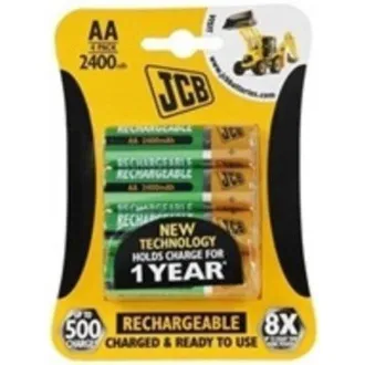 JCB RTU NiMH AA / R06, min.2400mAh, wstępnie naładowane, blister 4 szt.