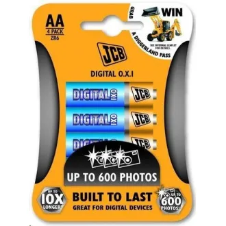 JCB OXI DIGITAL bateria alkaliczna LR06, blister 4 szt.