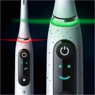 Szczoteczka elektryczna Oral-B iO10, 7 trybów, timer, czujnik nacisku, mapowanie 3D i inteligentne funkcje, biała Szczoteczka elektryczna Oral-B iO10, 7 trybów, timer, czujnik nacisku, mapowanie 3D i inteligentne funkcje, biała