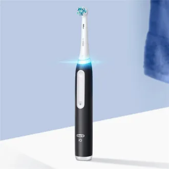 Szczoteczka elektryczna Oral-B iO Series 3 Matt Black, magnetyczna, 3 tryby, czujnik nacisku - Rozpakowany Szczoteczka elektryczna Oral-B iO Series 3 Matt Black, magnetyczna, 3 tryby, czujnik nacisku - Rozpakowany