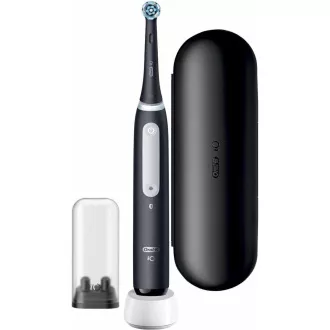 Szczoteczka elektryczna Oral-B iO4 Matt Black, magnetyczna, timer, czujnik nacisku, aplikacja mobilna, czarna Szczoteczka elektryczna Oral-B iO4 Matt Black, magnetyczna, timer, czujnik nacisku, aplikacja mobilna, czarna