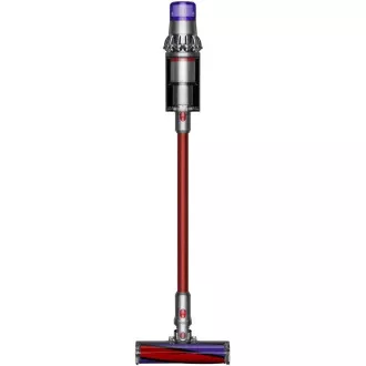 Odkurzacz bezprzewodowy Dyson V11 Absolute Extra (2022), akumulator litowo-jonowy, filtr HEPA, pojemnik zbiorczy, czerwony - Używany
