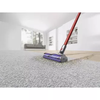 Odkurzacz bezprzewodowy Dyson V11 Absolute Extra (2022), akumulator litowo-jonowy, filtr HEPA, pojemnik zbiorczy, czerwony - Używany